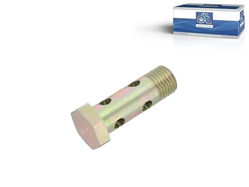 DT Spare Parts 9.75003 Doppelhohlschraube, M14 x 1,5, LTh: 11 mm, L: 42 mm 10 x