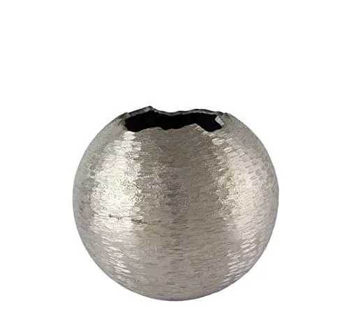 Kaheku Kugelvase Abius Silber 15 cm Ø 13h 1211000797