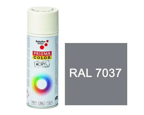 DD Composite Harzfarbe PRISMA COLOR Lackspray 400ml RAL7037, schnelltrocknender Acryllack