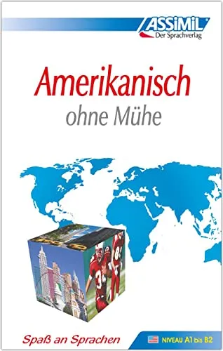 Assimil Amerikanisch ohne Mühe - Lehrbuch von David Applefield - Schulbuch zum einfachen Englisch lernen, ideal für Selbstlerner und Sprachbegeisterte, enthält praktische Übungen und Tipps.