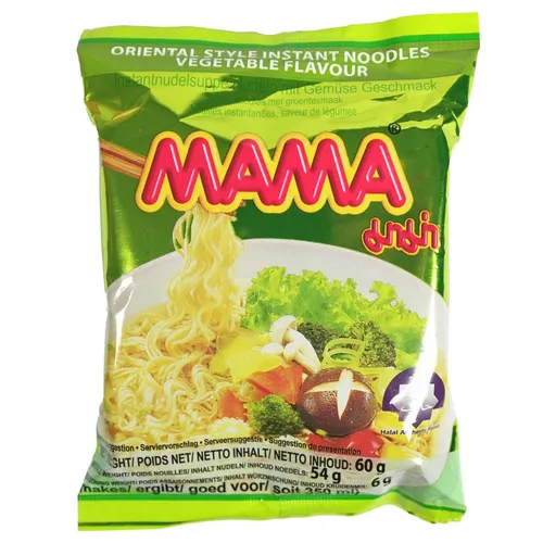Mama Instantnudel vegetarisch Geschmack 60g Instant Nudelsuppe Mama Veggie