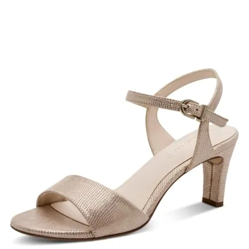 Tamaris Sandalette 100% vegan in Gold in gold von Tamaris