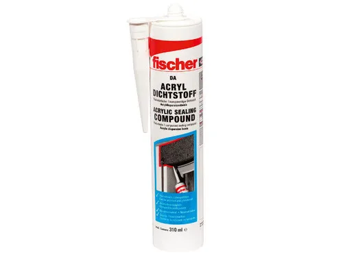 Fischer Acryldichtstoff DA 310ml weiß 53110