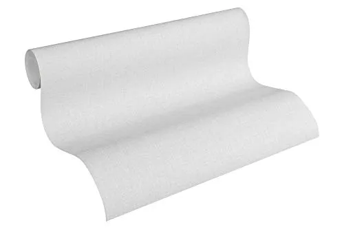 A.S. Création Vliestapete Exotic Life Tapete Uni 10,05 m x 0,53 m grau Made in Germany 360932 36093-2