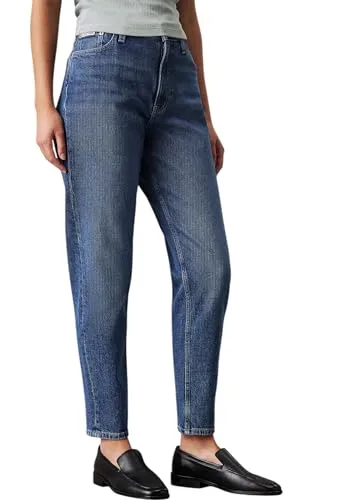 Calvin Klein Damen Mom Jeans von Calvin Klein