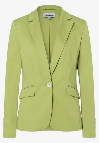 MORE & MORE Ein-Knopf-Blazer - Taillierter Blazer mit klassischem Reverskragen und Pattentaschen. Vielseitig kombinierbar für Business und Freizeit – ideal zu Kleidern oder Jeans. Ein stilvoller Begleiter für jeden Anlass! Der perfekte Allrounder in Ihrer Garderobe.