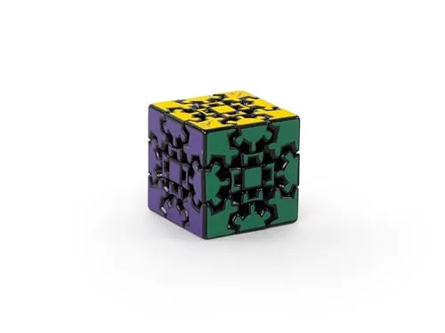 Mefferts Best 501250 - Meffert's Gear Cube - Spielen & Raten: Innovativer Gear Cube mit einzigartigem Zahnradmechanismus, fördert IQ und logisches Denken für Anfänger und Fortgeschrittene.