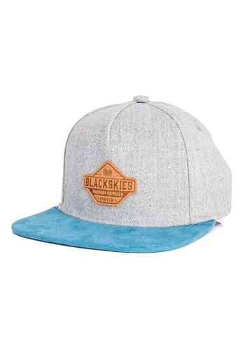 Blackskies® Essentials Snapback Cap Kinder - Stylische Baseballkappe für Jungen und Mädchen, verstellbare Passform für hohen Tragekomfort – ideal als modisches Accessoire und praktischer Sonnenhut.