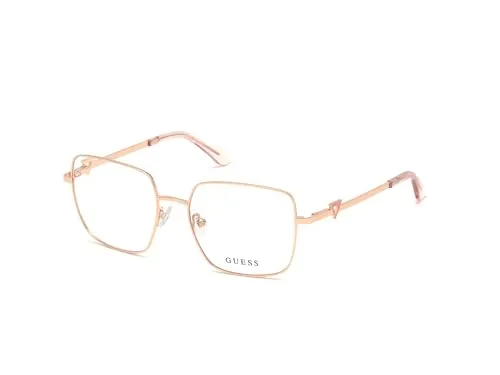 GUESS Damen 0 Sonnenbrille, shiny rose gold, 53 von GUESS