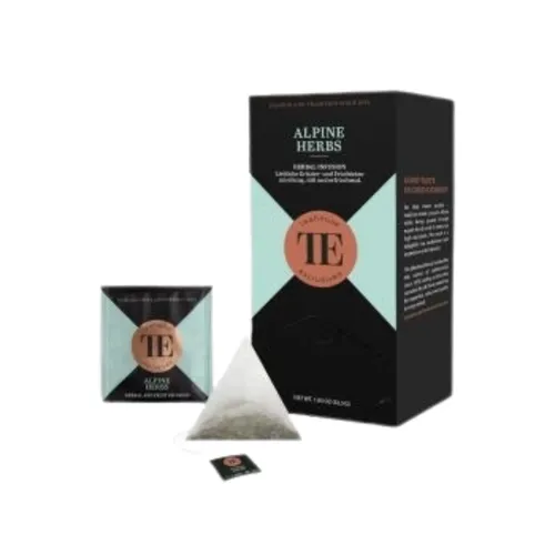 TEAHOUSE Gourmet Tea Alpine Herbs 20 x 1,75 g – Kräutertee aus Alpenkräutern