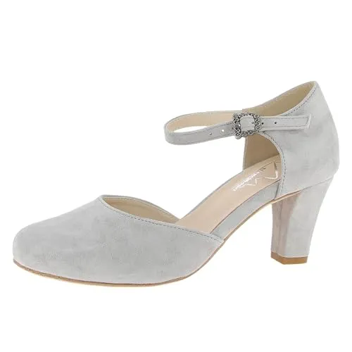 Hirschkogel Damen Pumps, grau, 39 EU