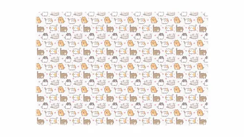 Podkład na biurko 380x580 z nadrukiem kittens BIURFOL NPB-02-35 BI 5907214006123