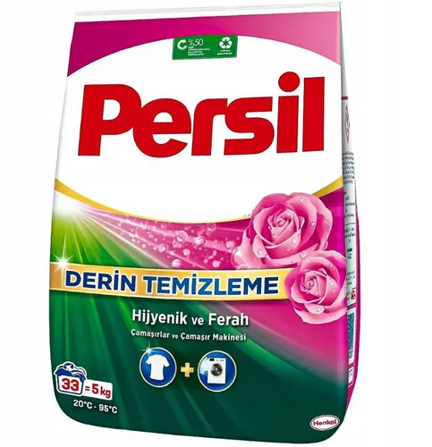 KomfortHome Persil Waschmittel Pulver Weiß Deep Clean Rosenduft 5 kg
