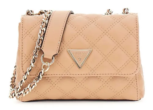 Guess Umhängetasche Mini Compound Convertible Flap Bag - Elegante GUESS Umhängetasche in edler Steppoptik. Die kompakte Tasche bietet Platz für Essentials und ist mit einem verstellbaren Schulterriemen ausgestattet. Perfekt für jeden Anlass!