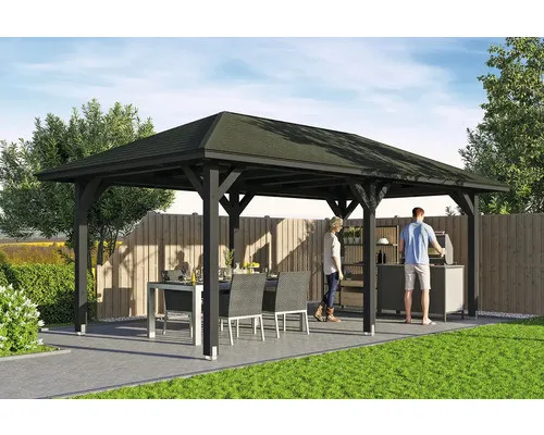 Pavillon SKAN HOLZ Orleans 1 Leimholz 374 x 656 cm von SKAN HOLZ