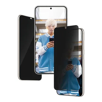PanzerGlass Displayschutzfolie P7350 für Samsung Galaxy S24 - Zubehör Mobile Kommunikation mit integriertem Blickschutzfilter für mehr Privatsphäre und optimalen Schutz vor Kratzern und Fingerabdrücken.