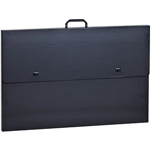 Zeichenkoffer Plastik schwarz RUMOLD 370404 - 1050x40x750mm, robust und ideal für Künstler und Designer