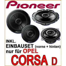Produktbild Pioneer Komplettset für Opel Corsa D