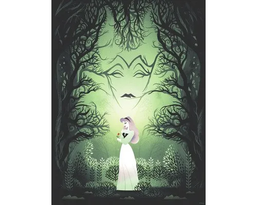 Poster Disney Sleeping Beauty Aurora Maleficent 30x40 cm