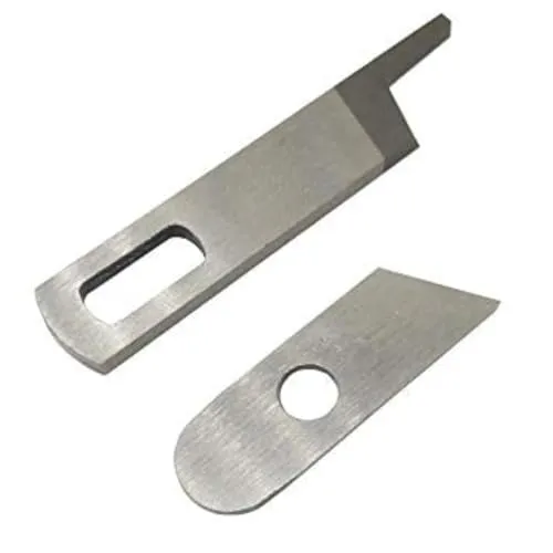 La Canilla ® - Ober- und Untermesser für Singer Overlock 14SH654, 14SH754, 14SH, 14CG, 14U und andere PFAFF, Babylock - Kunststoff - Bunt