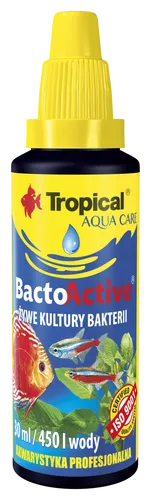 Tropical Bacto Active 30ml Bakterien-Lebendkulturen Süß- + Meerwasser MHD 03/24