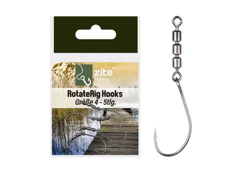 Zite Forellenhaken Rotate Rig Hooks von Zite