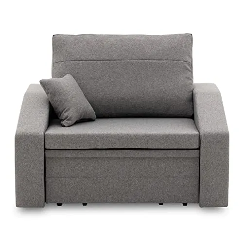 Sofini Sessel Vertico 80 - Klappsessel mit Schlaffunktion - für Wohnzimmer, Schlafzimmer oder Kinderzimmer Schlafsessel (Malmo New 90)