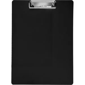 Foldersys Klemmbrett 80001-30, A4, Kunststoff, schwarz