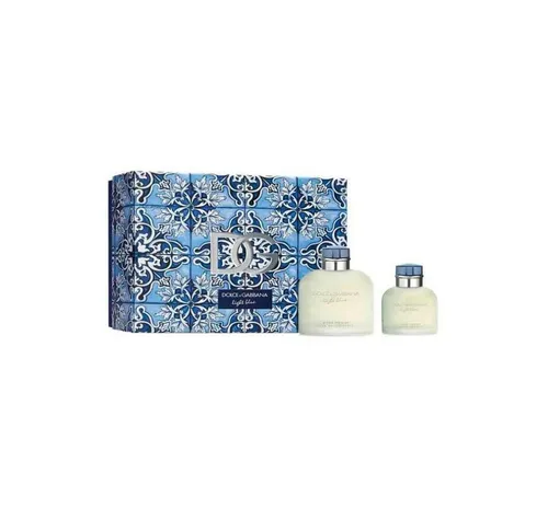 Dolce & Gabbana Light Blue Homme Eau De Toilette 125ml & 40ml - Eau de Toilette Set für Herren, 100% original und ideal als Geschenk für besondere Anlässe. Erleben Sie den frischen und belebenden Duft von Dolce & Gabbana.