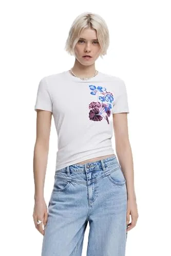 Desigual Damen 25SWTK48 T-Shirt von Desigual