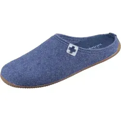 Living Kitzbühel Hausschuhe Filz – Komfortabel und Stilvoll - Hausschuhe aus 100% Schurwolle mit rutschhemmender Naturkautschuksohle, ideal für ein gesundes Barfußgefühl und perfekten Halt. Exklusives Design mit Kreuz-Applikation.