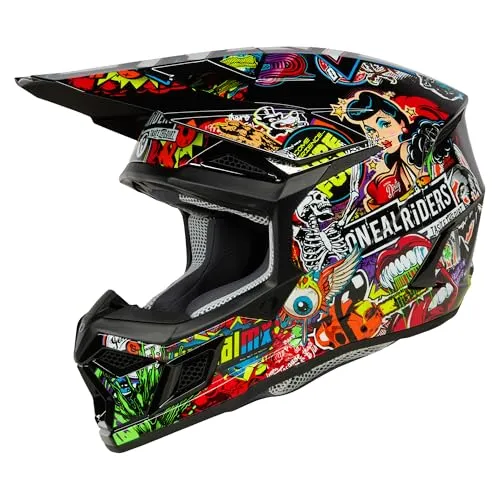 O’NEAL Motocrosshelm S - Motorradhelm, leichter Crosshelm aus robustem Material, ideal für Offroad-Abenteuer und maximalen Schutz.