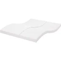 vidaXL Schaumstoffmatratze 200x210cm - Matratze mit 7 Liegezonen für optimale Druckentlastung und maximalen Komfort. Ideal für Doppelbetten, Pflegeleicht dank abnehmbaren Bezug.