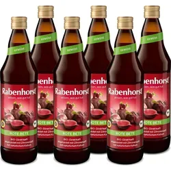 RABENHORST Rote Bete 6er Pack (6 x 700 ml)