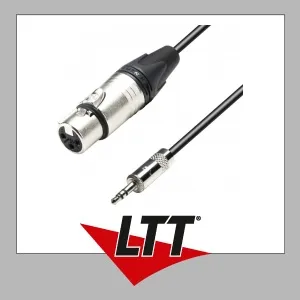 ah Cables 5 STAR MYF 0150 - Symmetrisches Kabel - Neutrik® XLR Female x Rean® Miniklinke TRS - 1,5 m