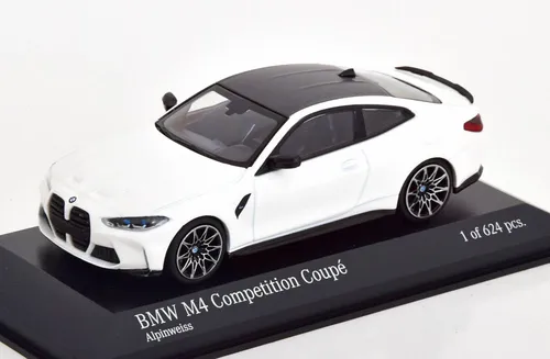 1:43 Minichamps BMW M4  Competition Coupe 2020 white