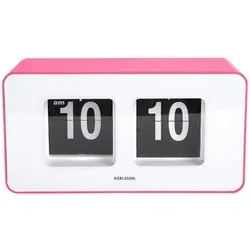 Karlsson Pinke Wanduhr mit Timerfunktion in pink von Karlsson