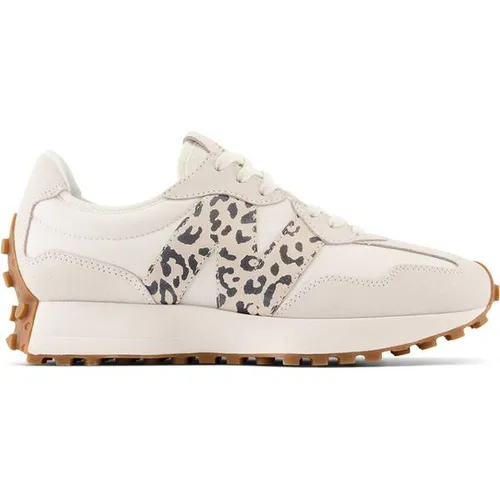 NEW BALANCE Women's 327 Sneakers - Größe 38 - Damen-Sneaker in elegantem Weiß, perfekt für den Alltag mit modernem Design und optimalem Komfort.