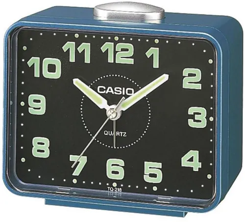Casio Unisex Quarzuhrwerk Analog TQ2182EF - Wecker mit präzisem Quarzwerk und stoßfestem Mineralglas, ideal für eine zuverlässige Zeitmessung im Alltag.