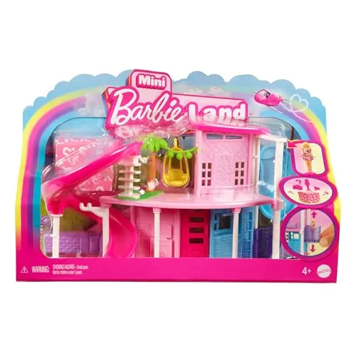 Barbie. HYF45 Barbieland. Domek i lalka 1 Barbie 194735245277