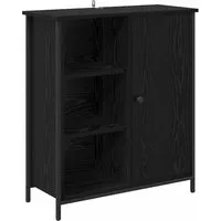 vidaXL Sideboard in Schwarz Eichen-Optik in schwarz von vidaXL