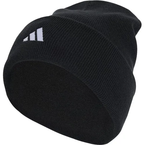 Adidas Unisex Mercedes - AMG Petronas Formula ONE Team Cuff Beanie, Black/White, S - Stylische Cuff Beanie aus 100 % Polyacryl, ideal für Fans des Mercedes - AMG Petronas Formula One Teams und perfekt für kalte Tage.