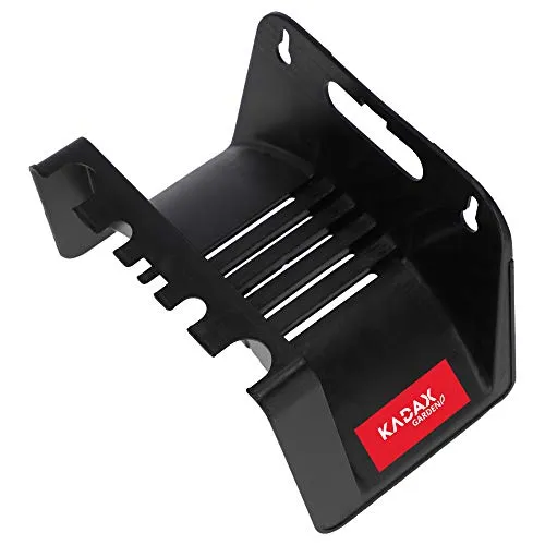 KADAX Haken für Gartenschlauch aus Kunststoff, Schlauchhalter, Wandschlauchhalter, Wand Halterung für Schlauch, Sprühgeräte, Gartenarmatur (schwarz)