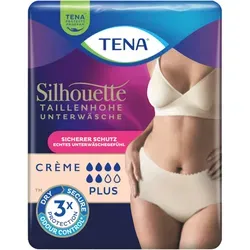Tena Silhouette Plus Creme M Inkontinenz Pants 9 St
