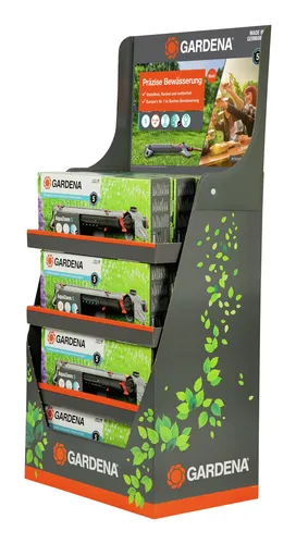 Produktbild Gardena Viereckregner AquaZoom S Display