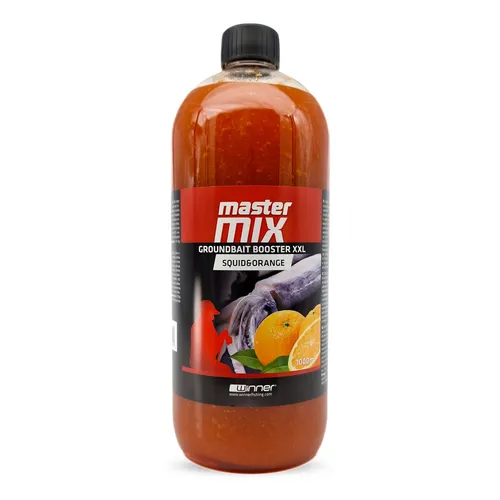 Master Mix Groundbait Booster XXL 1000ml Tintenfisch & Orange