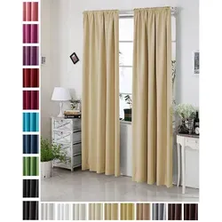 Vorhänge & Gardinen Gelb von WOLTU