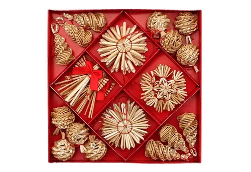 Weihnachtsbaumschmuck Beige von SIGRO