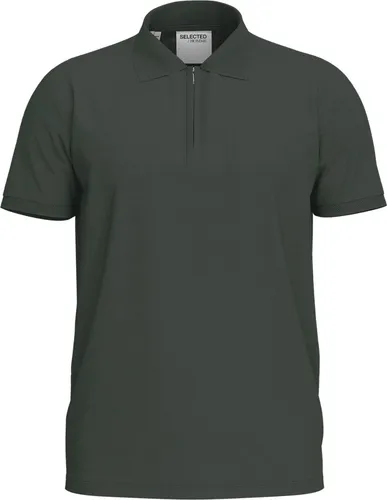 SELECTED HOMME Poloshirt SLHFAVE ZIP SS POLO NOOS von Selected
