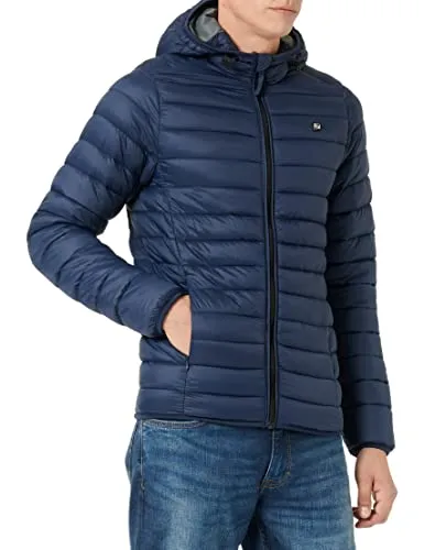 Blend 20712462 BHRomsey Hood Herren Steppjacke - Funktionsjacke mit Kapuze, leicht gefüttert und ideal für jede Jahreszeit - perfekt kombinierbar für sportliche und schicke Anlässe.
